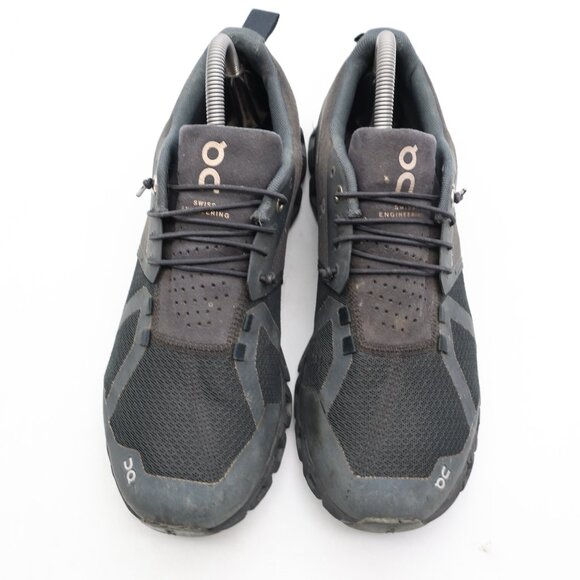 On Cloud Cloud Womens Size 9 B Waterproof Running Shoes Triple Black Sneaker - Picture 2 of 12